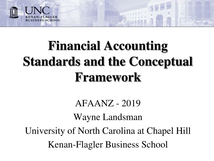 Financial Accounting Standards & Conceptual Framework