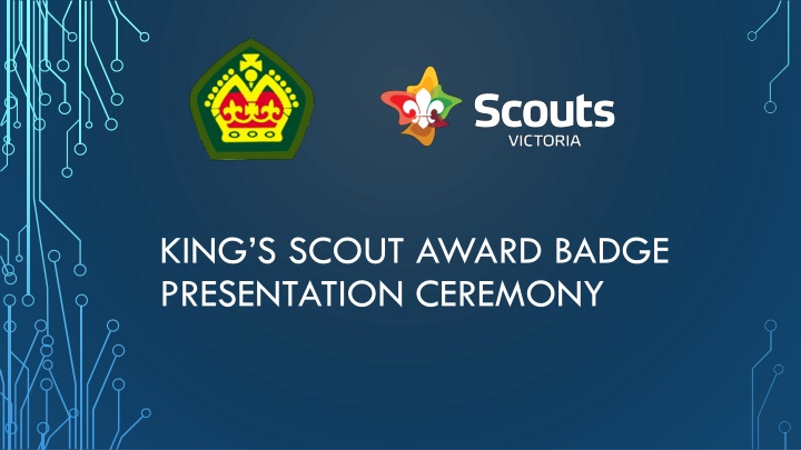 King's Scout Award Badge Presentation Ceremony