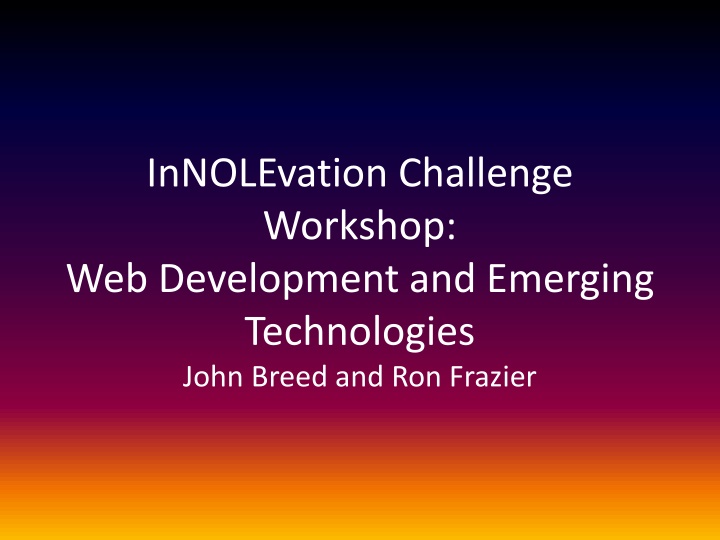 Web Development and Emerging