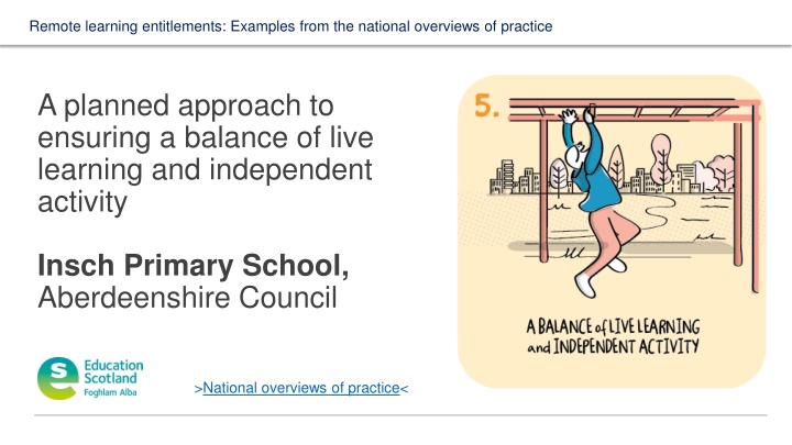 Remote Learning Entitlements: Examples from National Practice