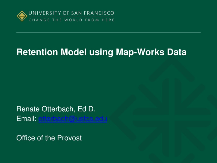 Retention Model using Map-Works Data