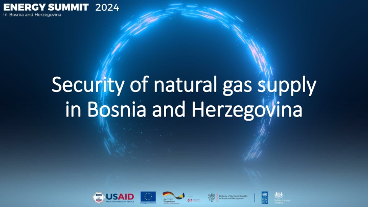 Ensuring Natural Gas Supply Security in Bosnia and Herzegovina