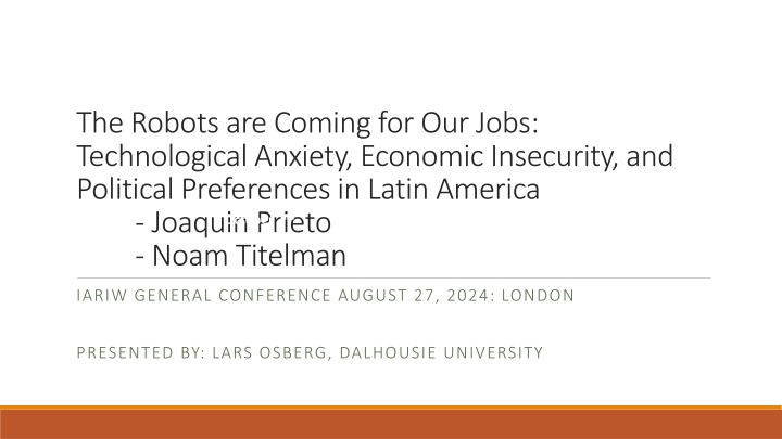 Technological Anxiety in Latin America: Impact on Political Economy