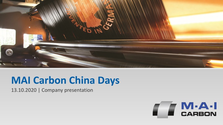 MAI.Carbon China Days Company Presentation