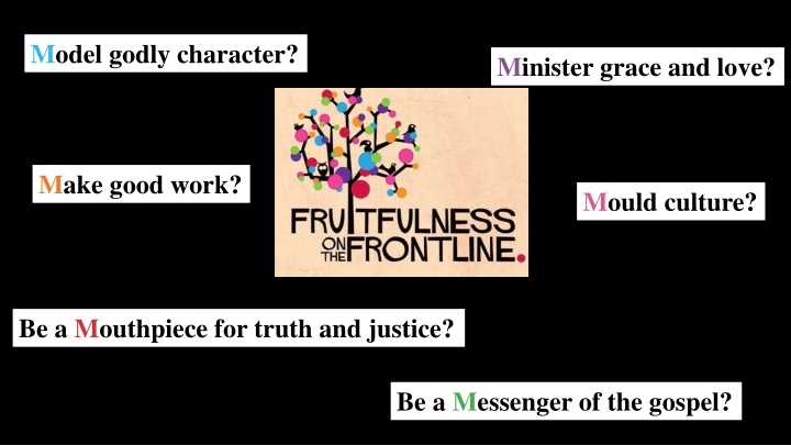 Being a Messenger of the Gospel