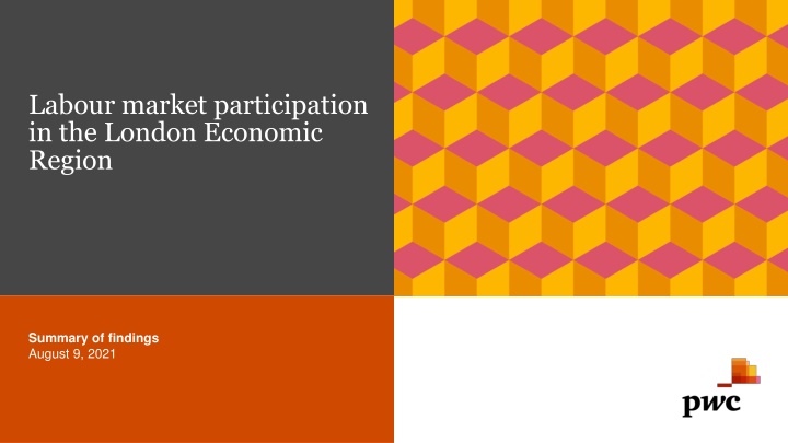 Labour Market Participation in London Economic Region