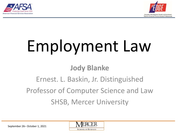 Overview of Employment Law