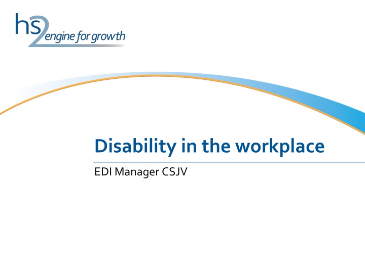 Disability in the Workplace: Reasonable Adjustments and Equality Act 2010