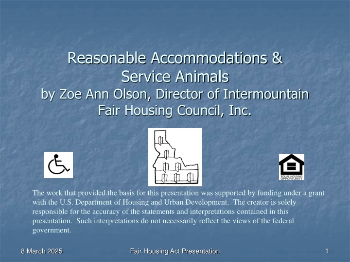 Fair Housing Act: Definitions and Accommodations
