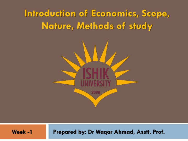 Economics: Basics and Managerial Insights