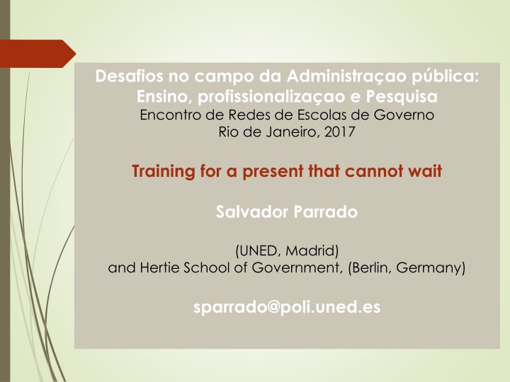 Challenges in Government Training and Capability Gaps