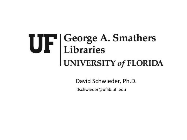 Expert Scholarly Information Search: Finding the Sources You Need
