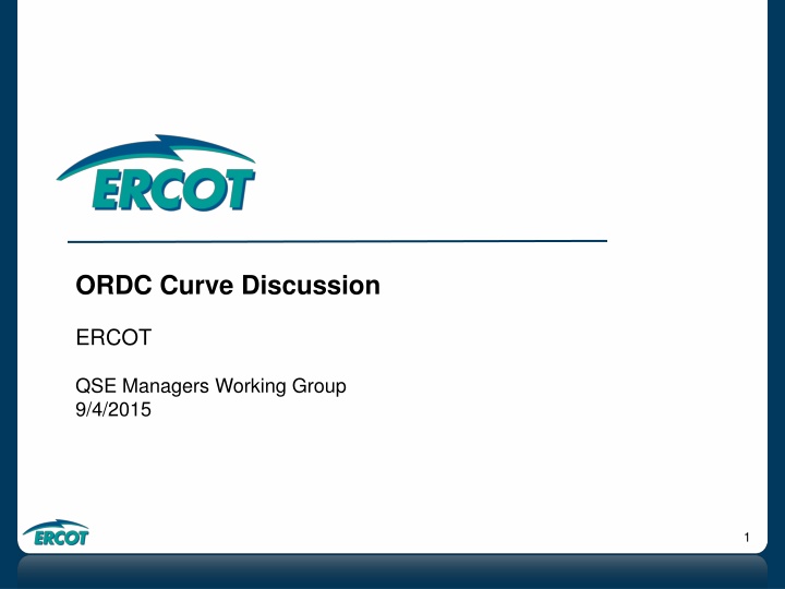 ERCOT Managers Working Group Discussion