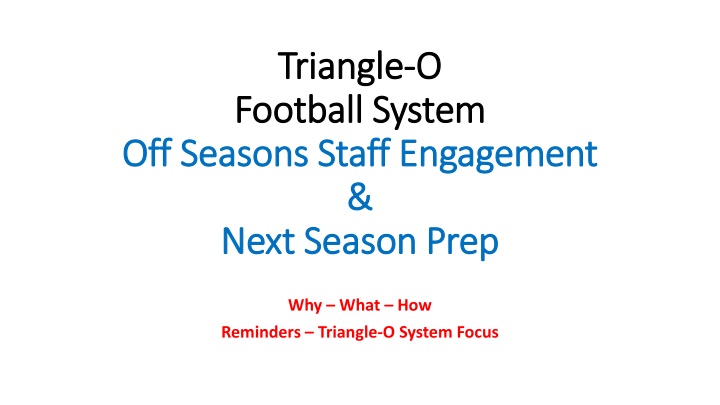 Building Effective Staff Engagement Systems