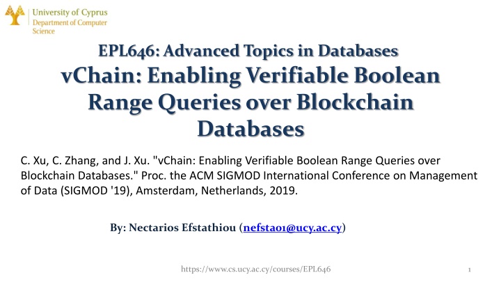 Enabling Verifiable Boolean Range Queries over Blockchain Databases