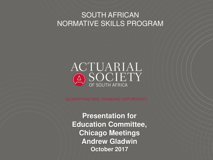 Normative Skills Program Presentation Highlights