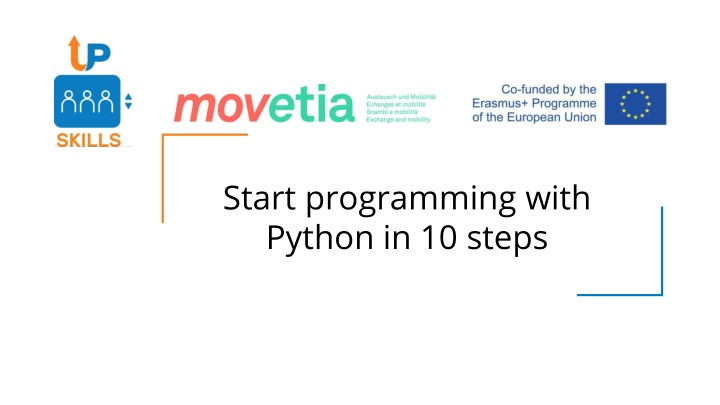 Start programming with Python in 10 steps
