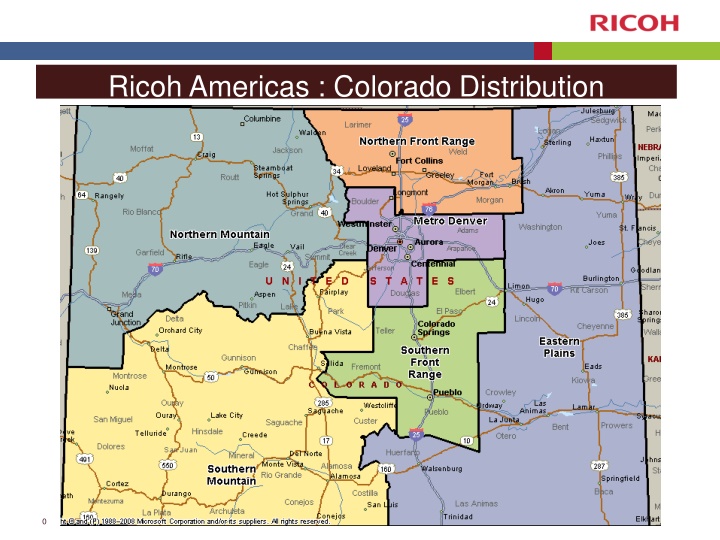 Ricoh Americas : Colorado Distribution