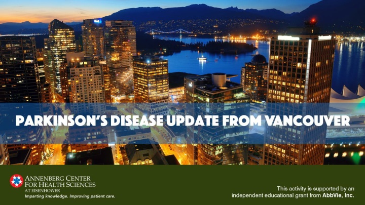 Movement Disorders Society Diagnostic Criteria for Parkinsonism