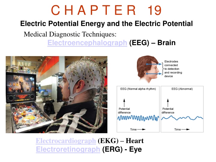 Electric Potential Energy and Medical Diagnostic Techniques