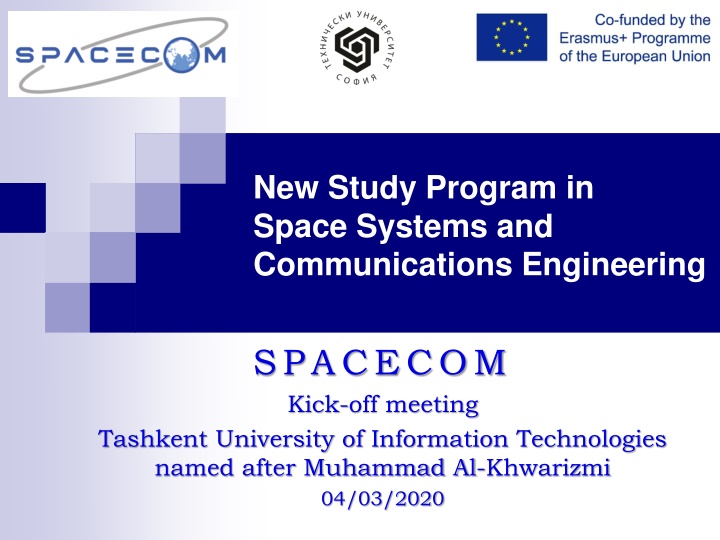 New Study Program in Space Systems and Communications Engineering at Tashkent University