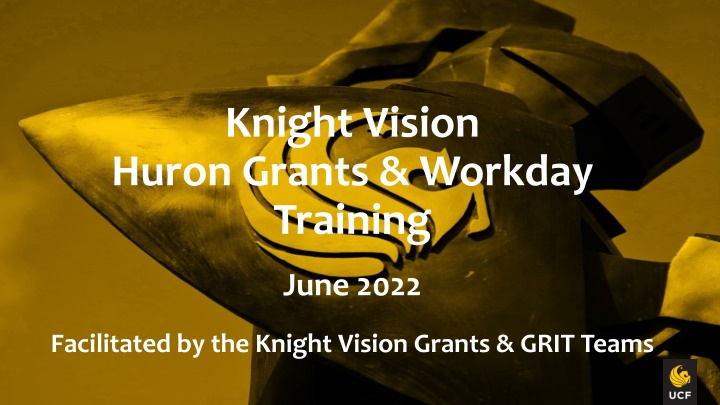 Knight Vision Huron Grants & Workday Training