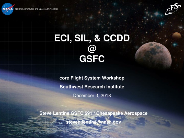 National Aeronautics and Space Administration - ECI Overview