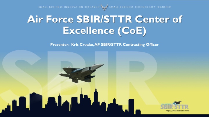 Air Force SBIR/STTR Center of Excellence