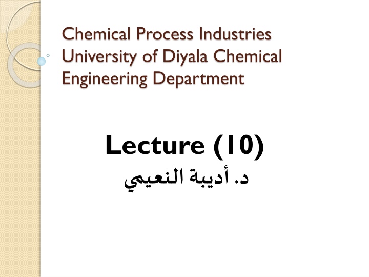 Sugar Industry Processes and Refining Techniques
