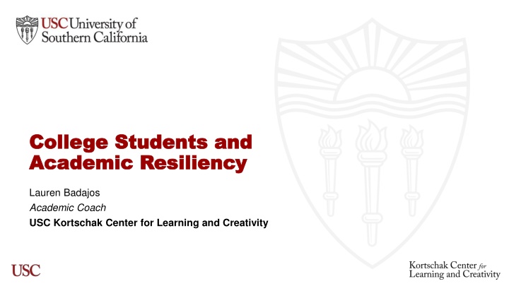 College Students and Academic Resiliency