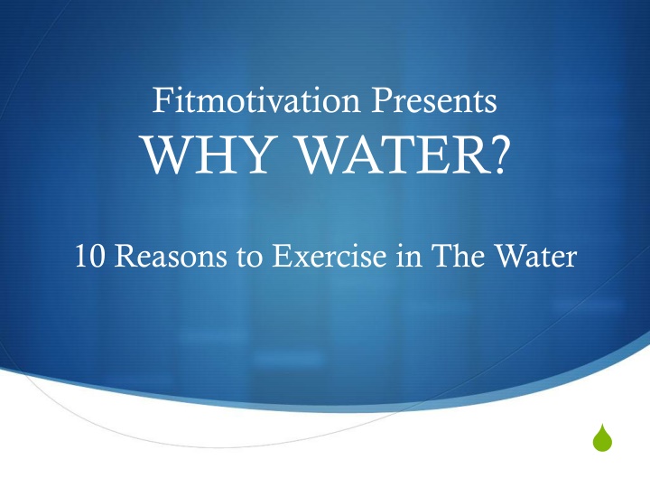 Aquatic Fitness for Healthy Aging