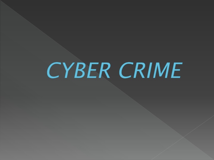 Cyber Crime: Categories, Offences, and Penalties