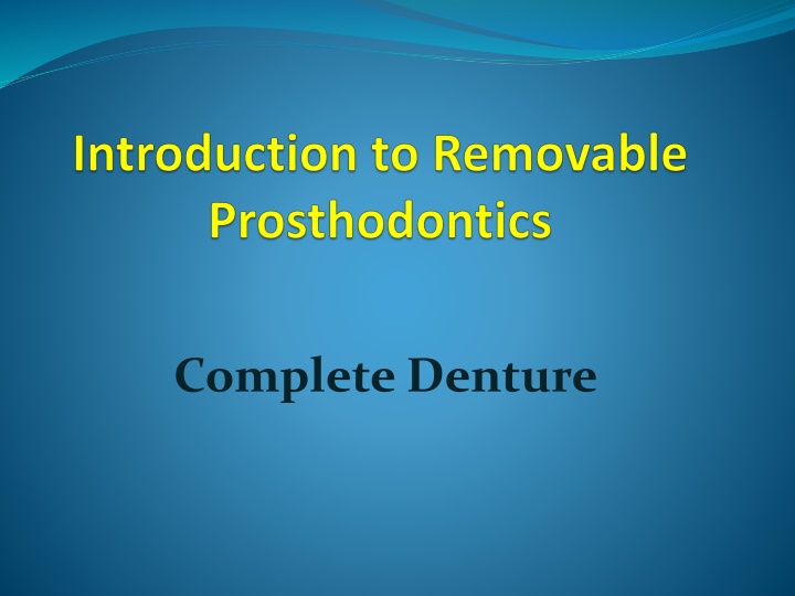 Complete Denture: The Ultimate Guide