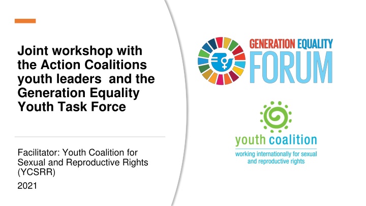 Youth Coalition for Sexual and Reproductive Rights Workshop 2021