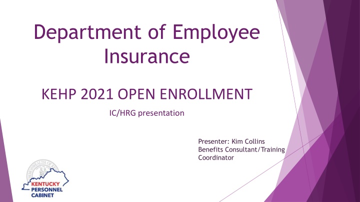 Employee Insurance KEHP 2021 Open Enrollment