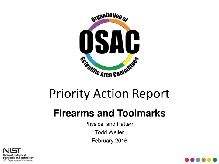Priority Action Report