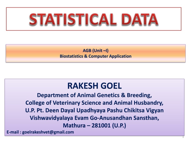 RAKESH GOEL