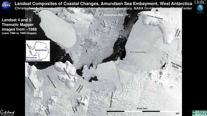 Antarctic Coastal Changes in Amundsen Sea