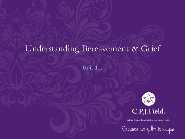 Coping with Grief: Understanding Loss