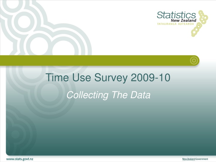 Time Use Survey 2009-10 Data Collection