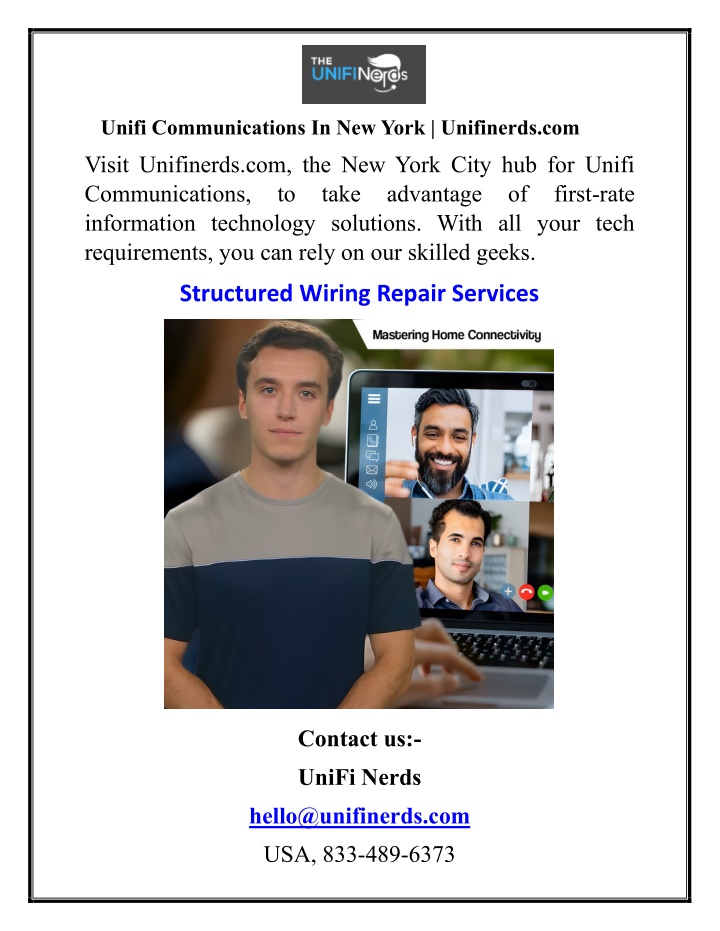 unifi communications in new york unifinerds com n.w