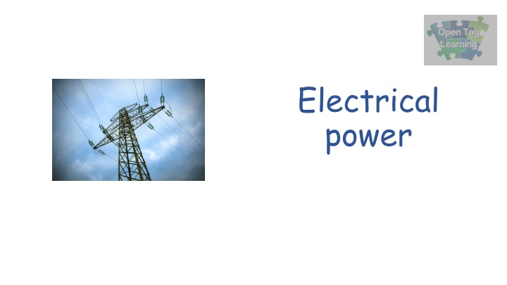 Electrical Power and Energy Conversion