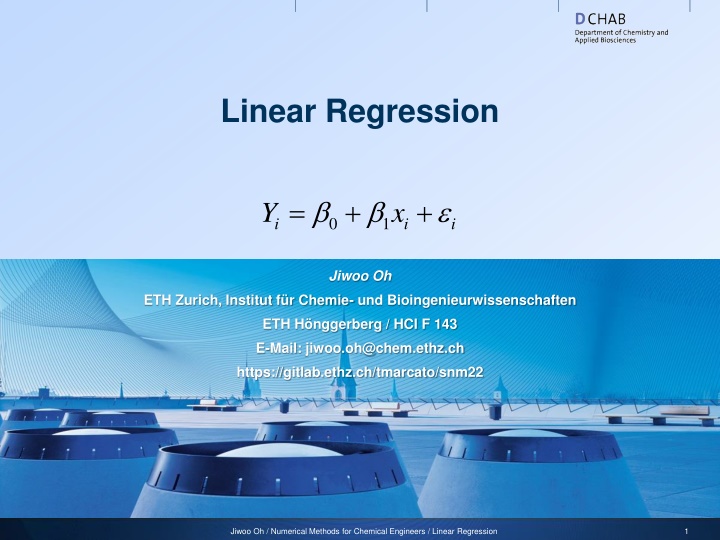 Linear Regression Model: Fundamental Assumptions and Parameter Estimation