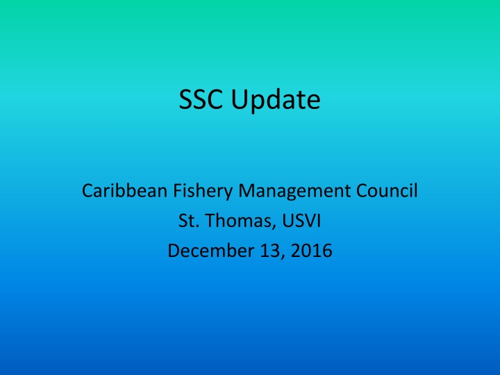 SSC Update