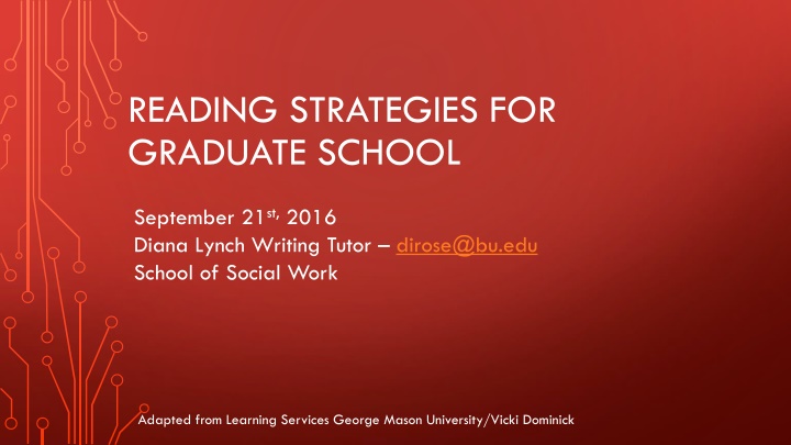Effective Reading Strategies for Graduate School