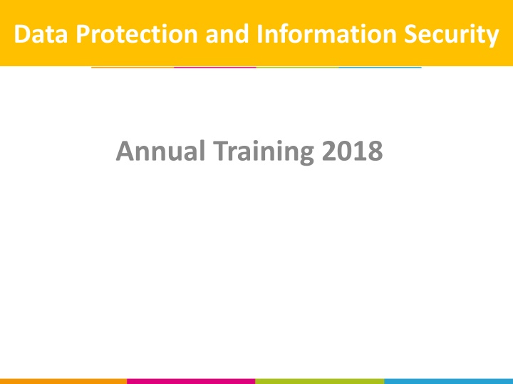 Data Protection and Information Security Training
