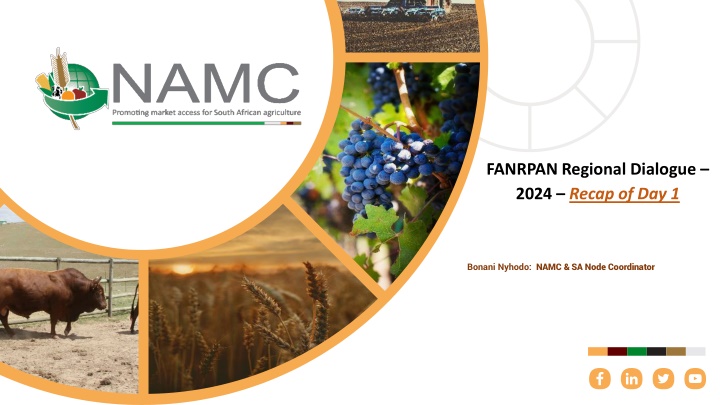 Recap of FANRPAN Regional Dialogue Day 1