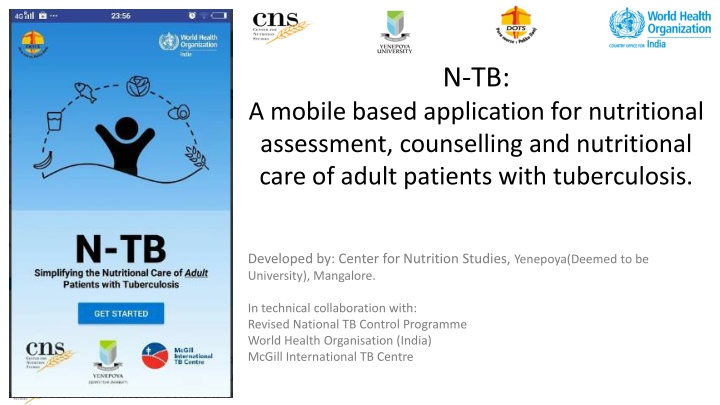 Mobile Application for Nutritional Care of Tuberculosis Patients