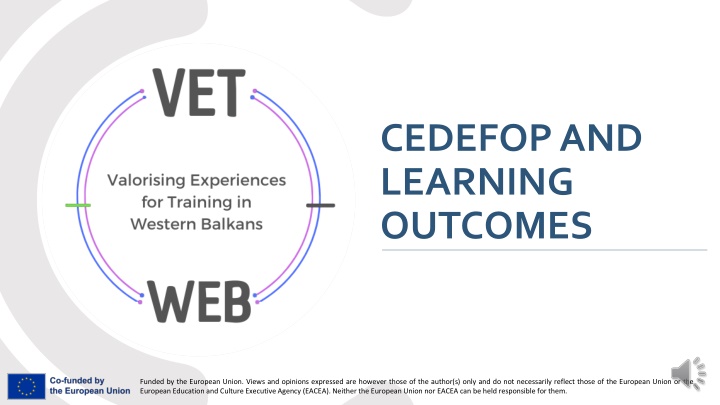 CEDEFOP and Learning Outcomes: Understanding Definitions and Applications