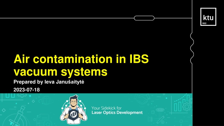 Air Contamination in IBS Vacuum Systems